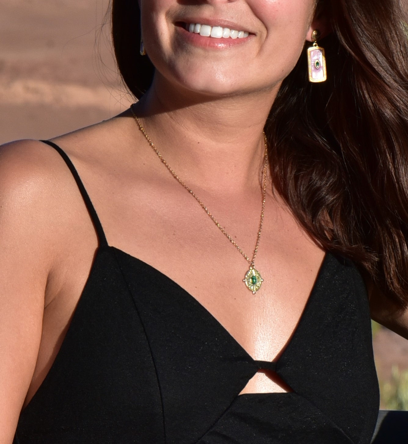 Collier Zoé - vert