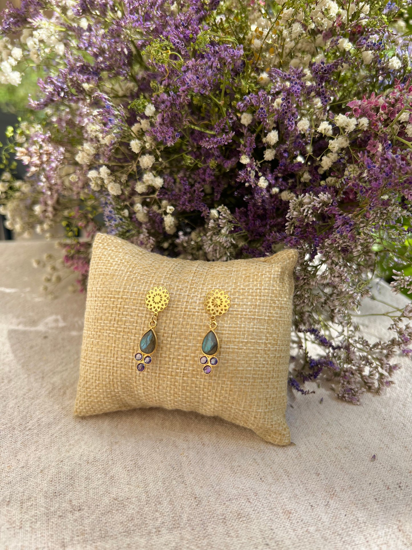 Boucles Alix - gris