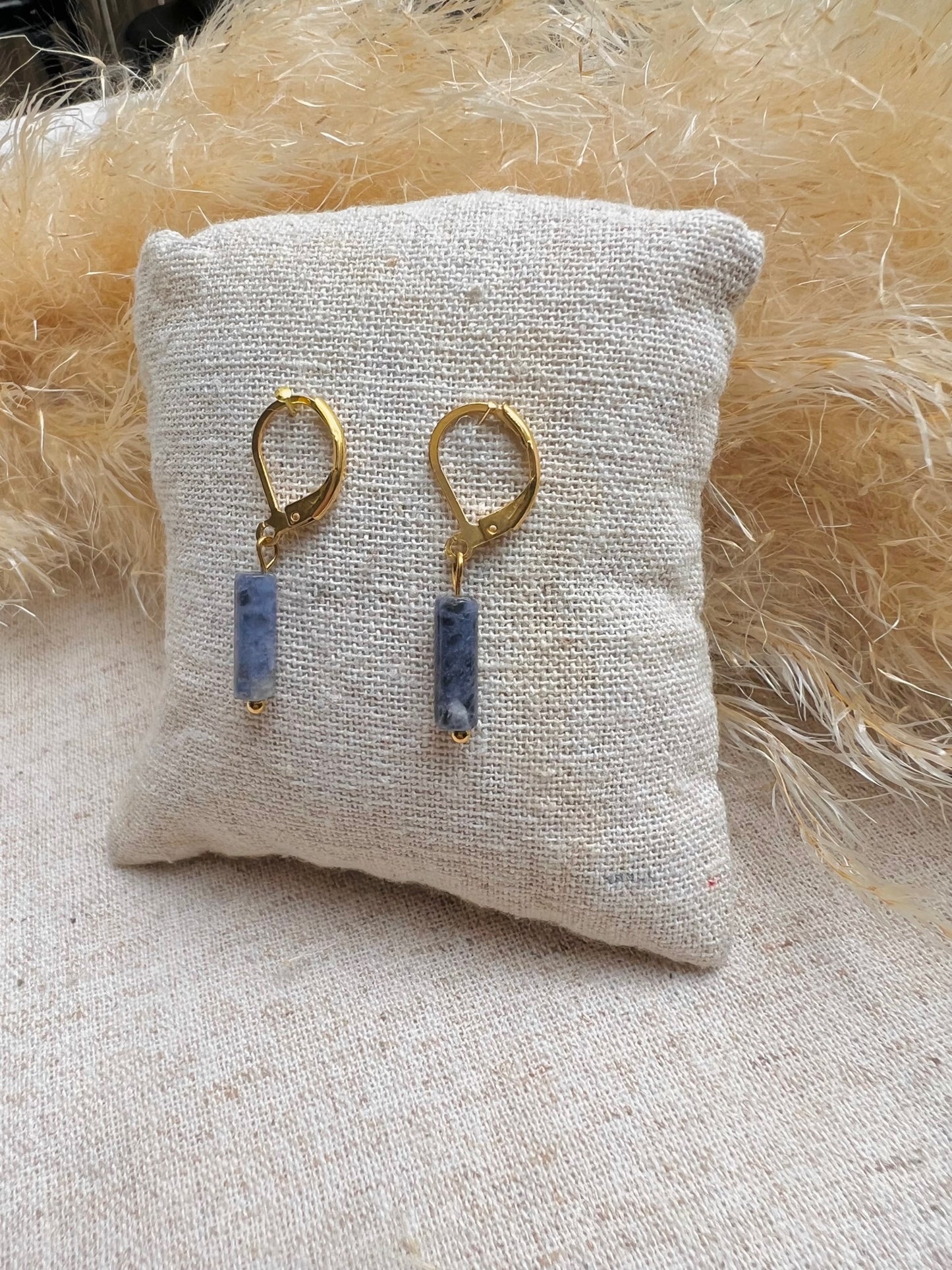 Boucles Suzie Bleue