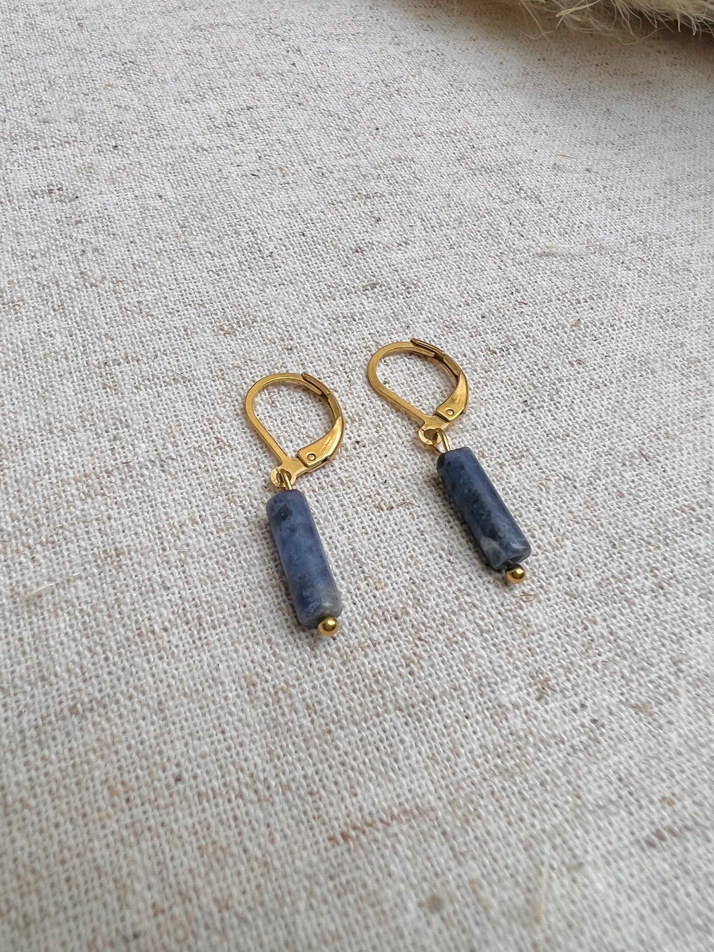 Boucles Suzie Bleue